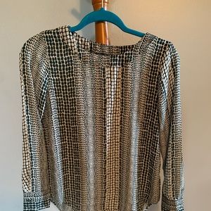 Snake patterned blouse